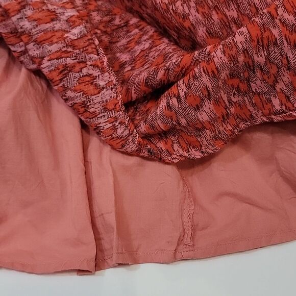 JOIE Tea Rose Abstract Tiered Maxi Dress size XS - Picture 9 of 10